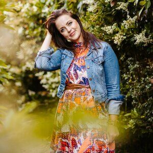 Levi's Cropped Denim Jacket - Small